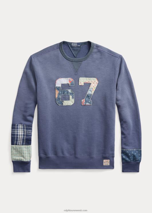 Ralph Lauren mehed lapitehnikas fliisist dressipluus PR0V8504 vana kuninglik