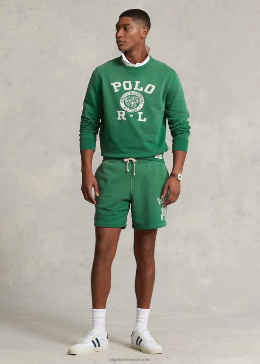 Ralph Lauren mehed logoga fliisist dressipluus PR0V1028 verano roheline