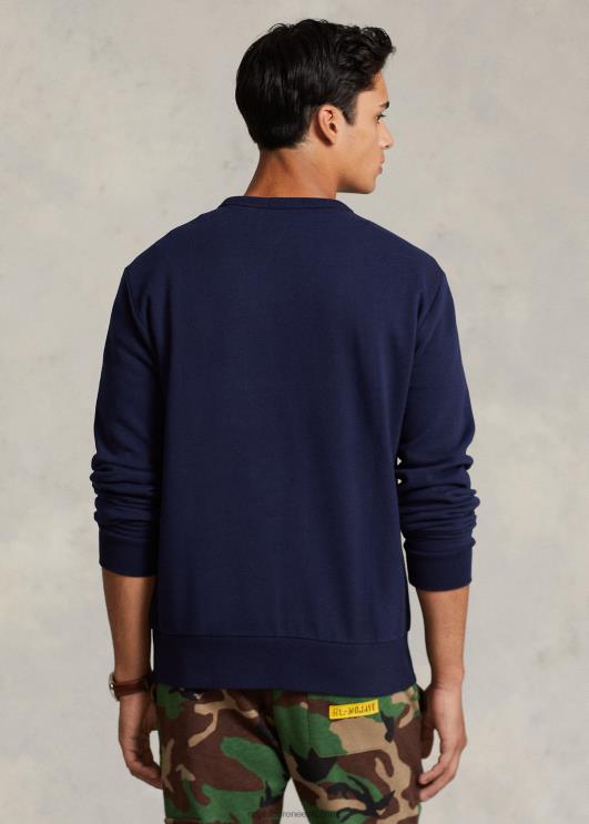 Ralph Lauren mehed logoga fliisist dressipluus PR0V1185 kruiisilaevastik