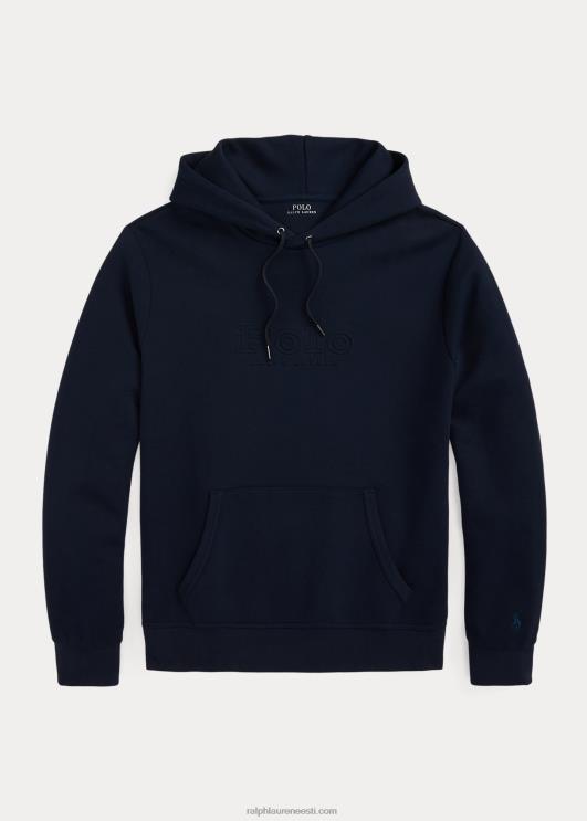 Ralph Lauren mehed logoga reljeefne topeltkootud kapuuts PR0V1378 lennuväe merevägi