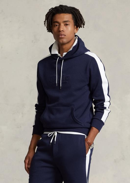 Ralph Lauren mehed logoga topeltkootud võrgust kapuuts PR0V1128 kruiisilaevastik