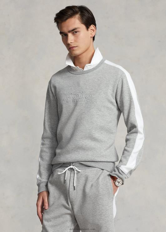 Ralph Lauren mehed logoga võrgust topeltkootud dressipluus PR0V1021 ja üle kanarbiku