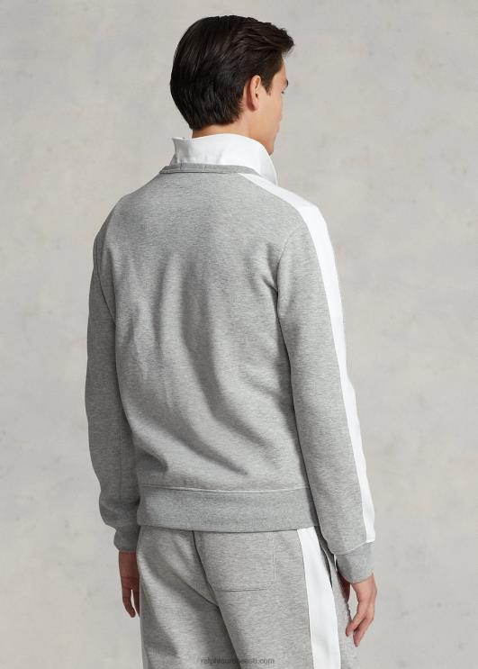 Ralph Lauren mehed logoga võrgust topeltkootud dressipluus PR0V1021 ja üle kanarbiku