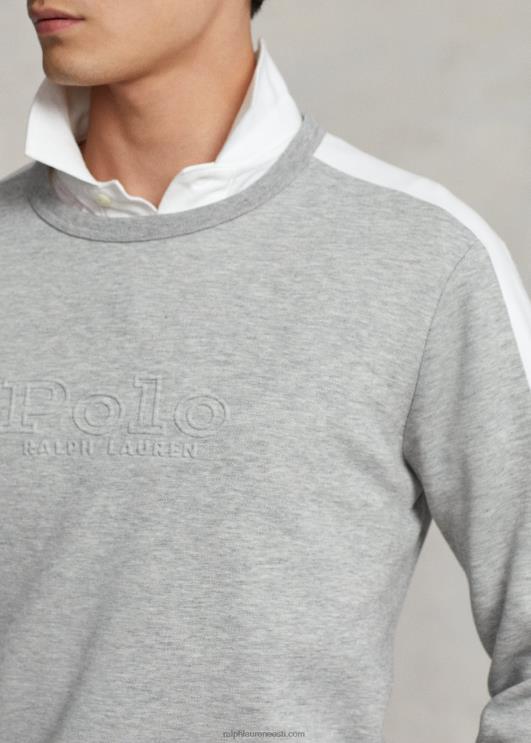 Ralph Lauren mehed logoga võrgust topeltkootud dressipluus PR0V1021 ja üle kanarbiku