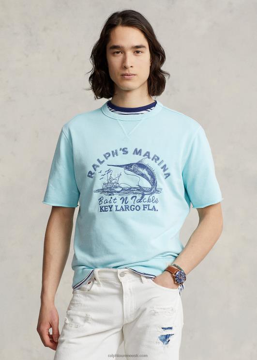 Ralph Lauren mehed marina lühikeste varrukatega dressipluus PR0V1187 saare vesi