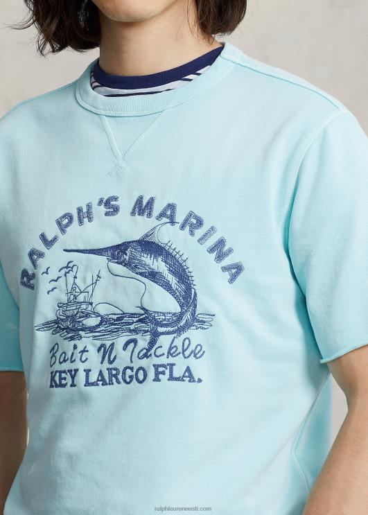 Ralph Lauren mehed marina lühikeste varrukatega dressipluus PR0V1187 saare vesi