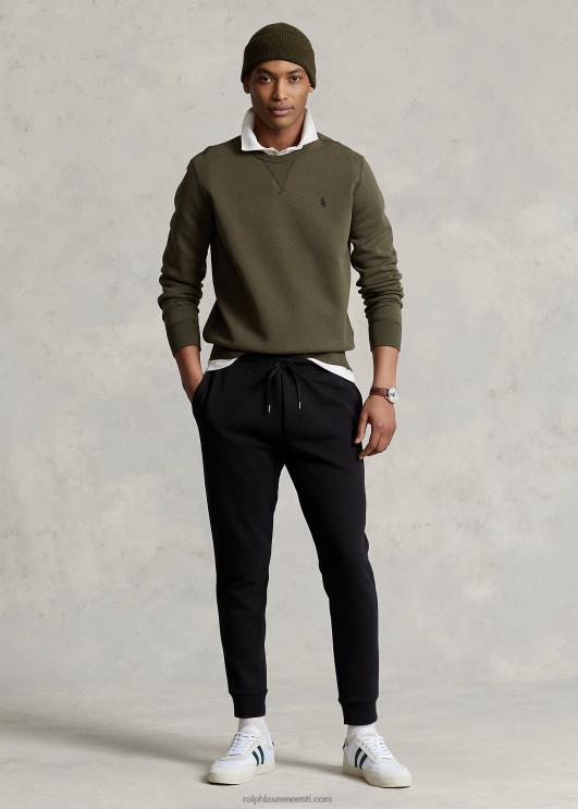 Ralph Lauren mehed marmorist topeltkootud dressipluus PR0V1084 firma oliiv