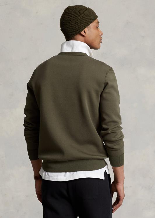 Ralph Lauren mehed marmorist topeltkootud dressipluus PR0V1084 firma oliiv