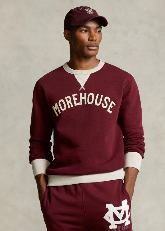 Ralph Lauren mehed morehouse kollektsiooni logoga dressipluus PR0V1232 klassikaline vein