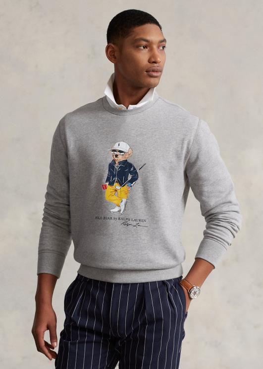 Ralph Lauren mehed polo bear performance fliisist dressipluus PR0V710 ja üle kanarbiku