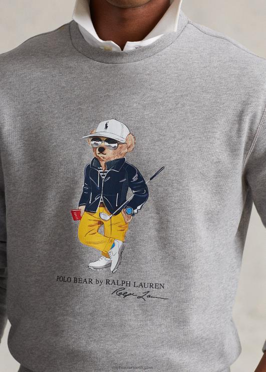 Ralph Lauren mehed polo bear performance fliisist dressipluus PR0V710 ja üle kanarbiku