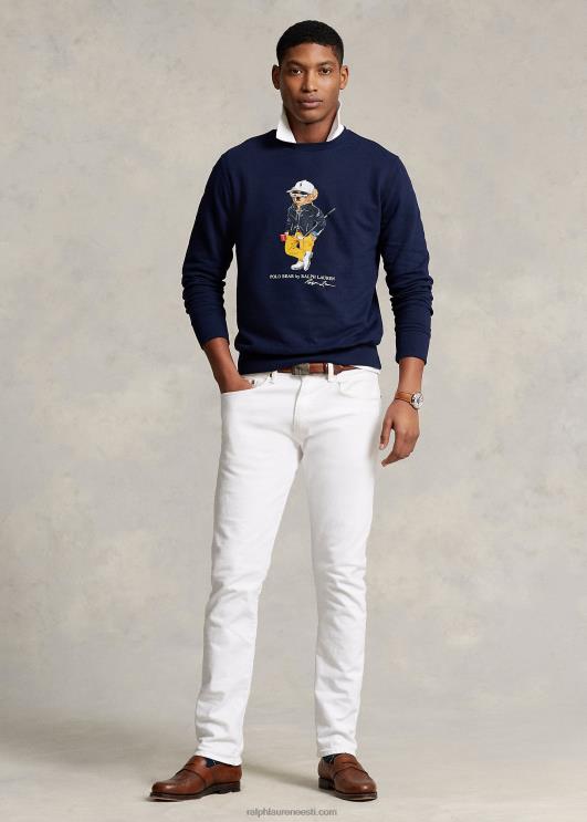 Ralph Lauren mehed polo bear performance fliisist dressipluus PR0V711 rafineeritud merevägi