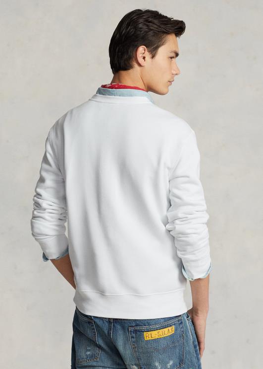 Ralph Lauren mehed polo karu fliisist dressipluus PR0V1063 valge