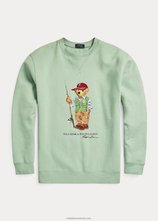 Ralph Lauren mehed polo karu fliisist dressipluus PR0V1628 pleekinud piparmündi kalapüük karu