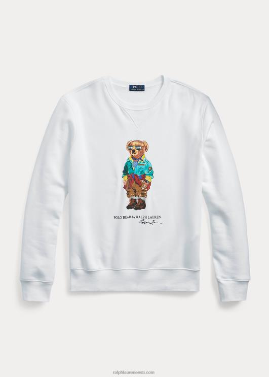 Ralph Lauren mehed polo karu fliisist dressipluus PR0V1678 valge