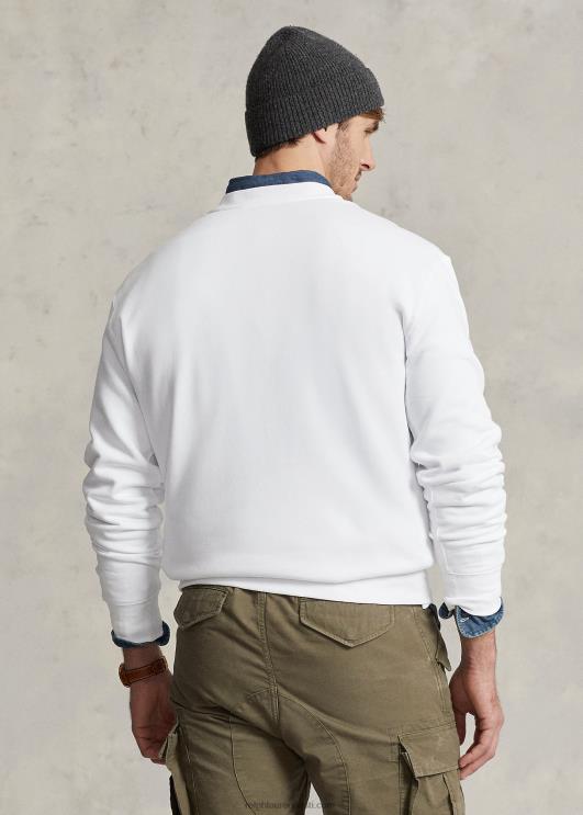 Ralph Lauren mehed polo karu fliisist dressipluus PR0V1678 valge