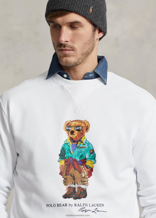 Ralph Lauren mehed polo karu fliisist dressipluus PR0V1678 valge