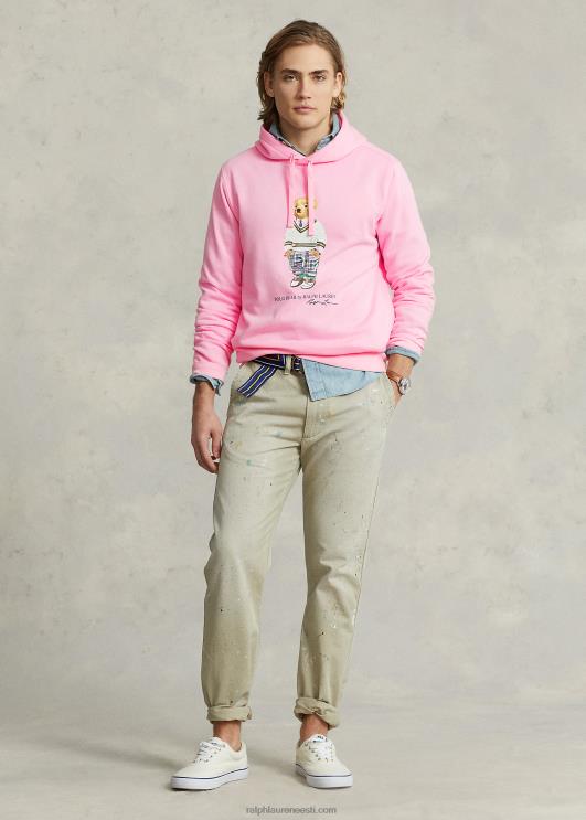 Ralph Lauren mehed polo karu fliisist kapuuts PR0V1039 karmeli roosa hamptoni karu
