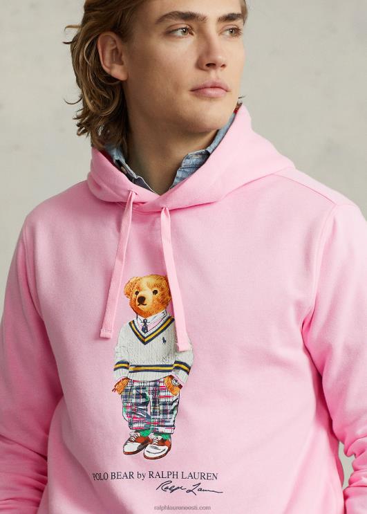 Ralph Lauren mehed polo karu fliisist kapuuts PR0V1039 karmeli roosa hamptoni karu