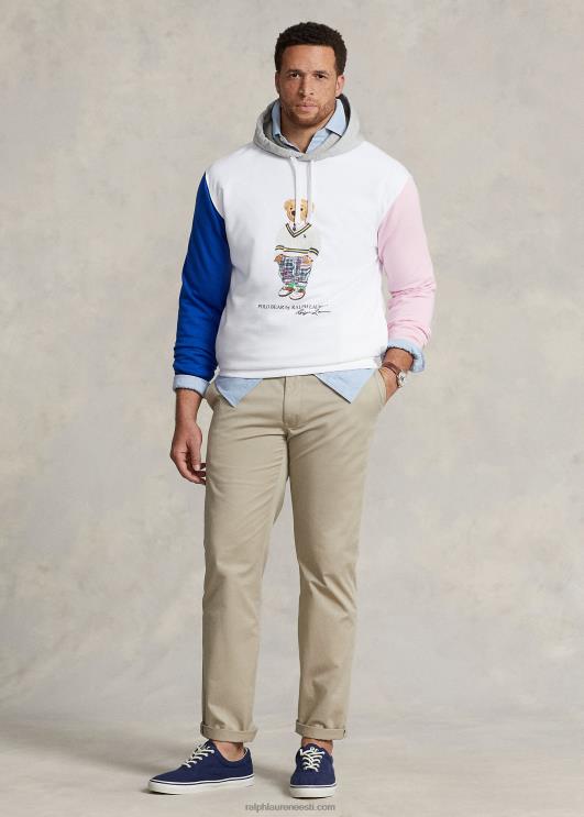 Ralph Lauren mehed polo karu fliisist kapuuts PR0V1646 valge karu