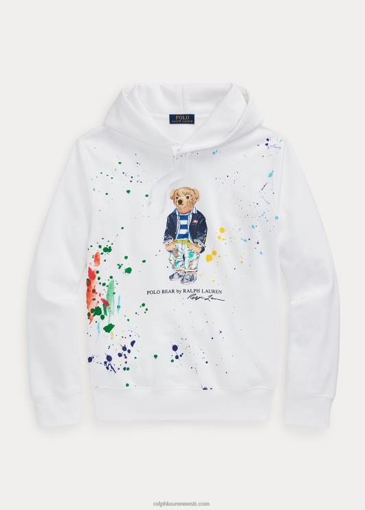 Ralph Lauren mehed polo karu fliisist kapuuts PR0V1663 valge poekaru