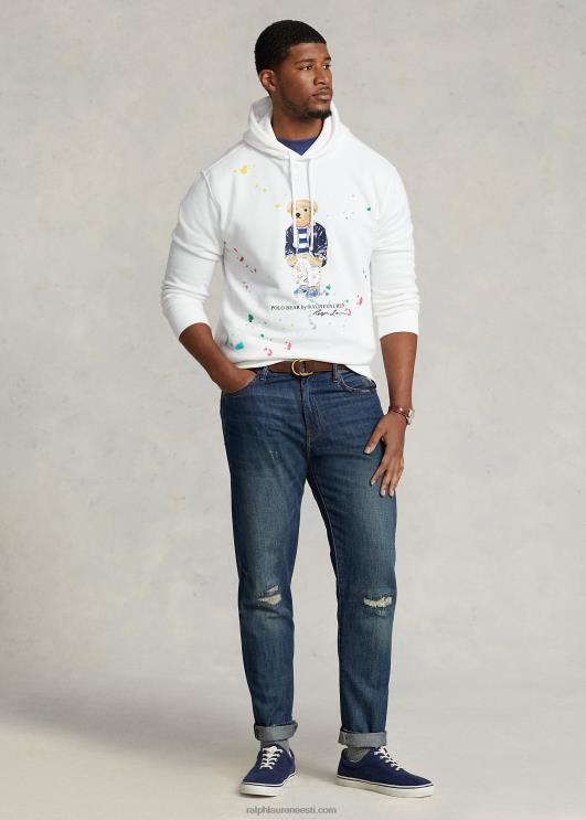 Ralph Lauren mehed polo karu fliisist kapuuts PR0V1663 valge poekaru