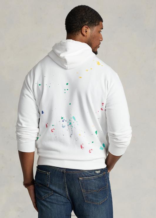 Ralph Lauren mehed polo karu fliisist kapuuts PR0V1663 valge poekaru