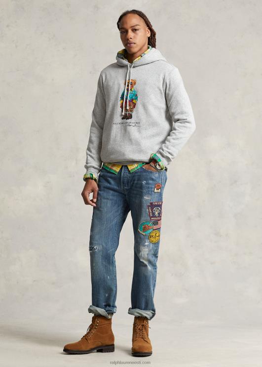 Ralph Lauren mehed polo karu fliisist kapuuts PR0V8624 ja üle kanarbiku