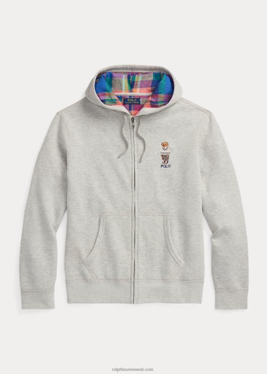 Ralph Lauren mehed polo karu fliisist täistõmblukuga kapuuts PR0V8379 ja üle kanarbiku karu