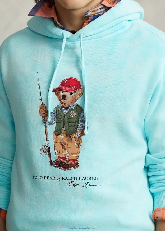 Ralph Lauren mehed polo karu lipsuvärviga fliisist kapuuts PR0V1069 saare vesi