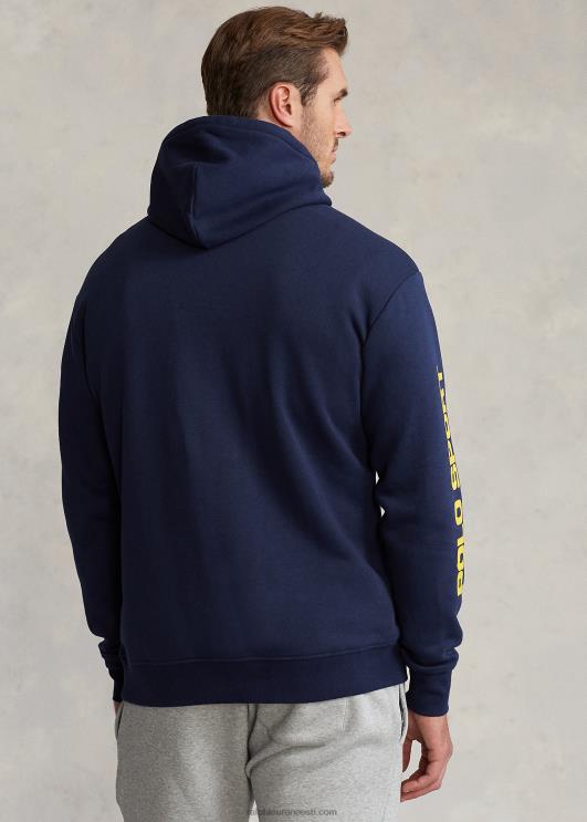 Ralph Lauren mehed polo sport fliisist kapuuts PR0V1900 kruiisilaevastik