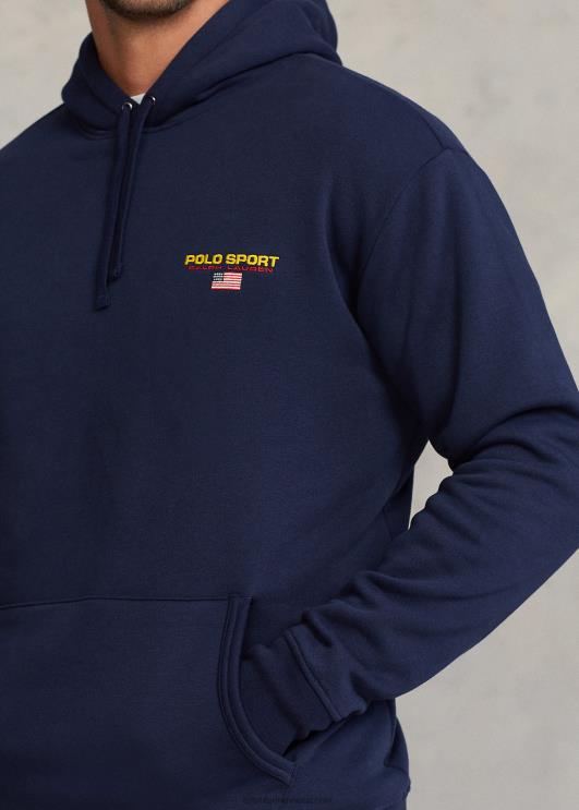 Ralph Lauren mehed polo sport fliisist kapuuts PR0V1900 kruiisilaevastik