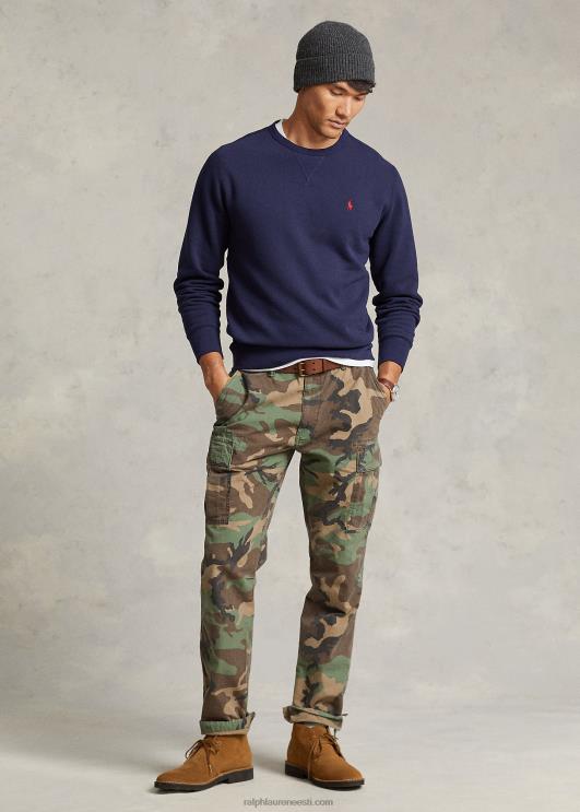 Ralph Lauren mehed rl fliisist dressipluus PR0V330 kruiisilaevastik