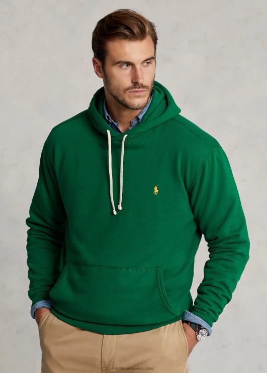 Ralph Lauren mehed rl fliisist kapuuts PR0V1581 sportlik roheline