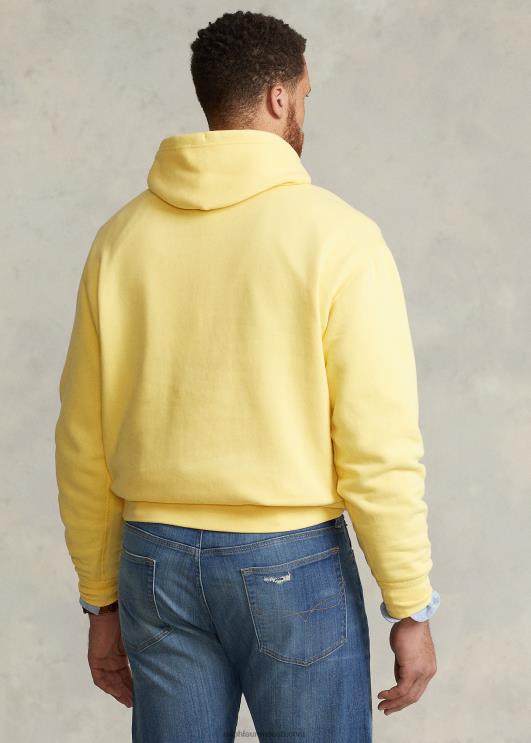 Ralph Lauren mehed rl fliisist kapuuts PR0V1586 maisi kollane