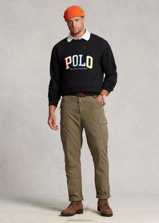 Ralph Lauren mehed rl fliisist logoga dressipluus PR0V1912 must