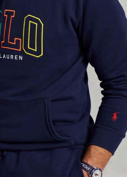 Ralph Lauren mehed rl fliisist logoga kapuuts PR0V1632 kruiisilaevastik