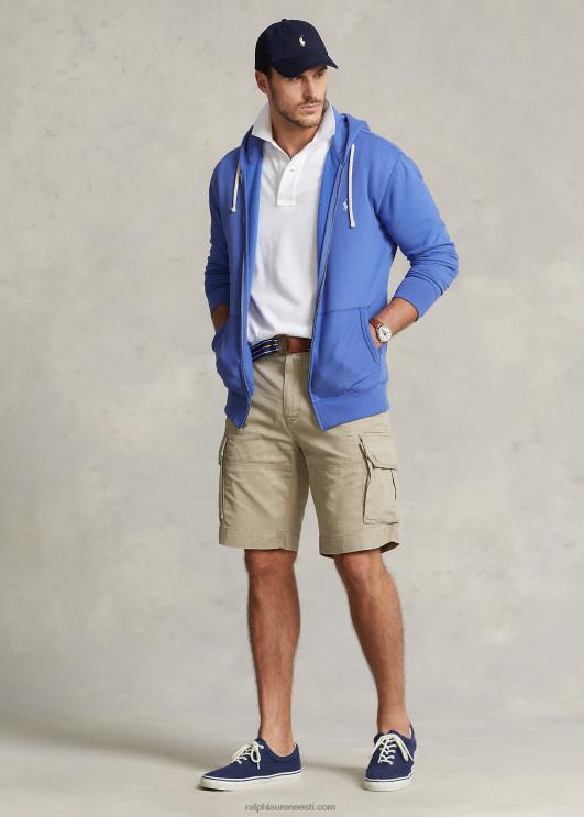 Ralph Lauren mehed rl fliisist täistõmblukuga kapuuts PR0V1657 neiukivi sinine