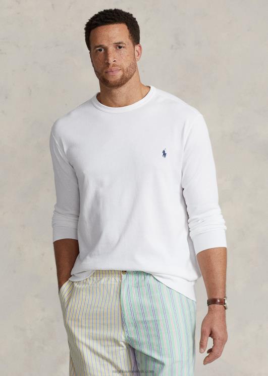 Ralph Lauren mehed spaa frotee dressipluus PR0V1320 valge