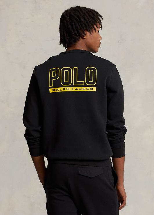 Ralph Lauren mehed suur poni topeltkootud dressipluus PR0V8496 must
