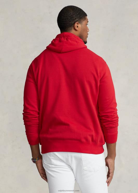 Ralph Lauren mehed suure poniharjaga fliisist kapuuts PR0V1629 Rl 2000 punane