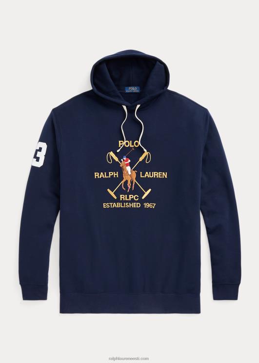 Ralph Lauren mehed suure poniharjaga fliisist kapuuts PR0V1630 kruiisilaevastik