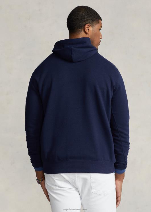 Ralph Lauren mehed suure poniharjaga fliisist kapuuts PR0V1630 kruiisilaevastik