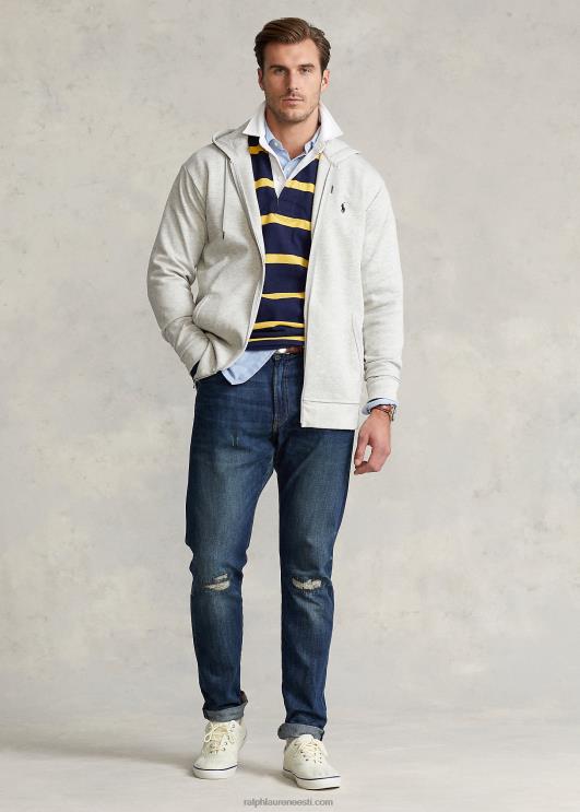 Ralph Lauren mehed topelt kootud täistõmblukuga kapuuts PR0V1609 See on sportlik kanarbik