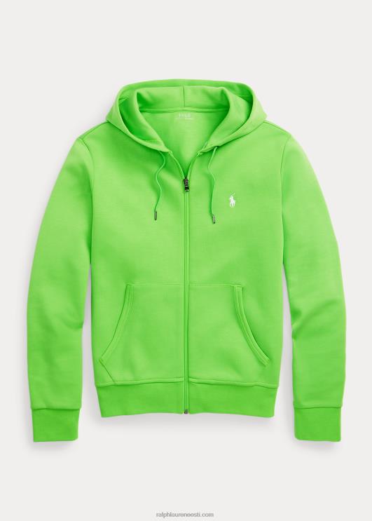 Ralph Lauren mehed topelt kootud täistõmblukuga kapuuts PR0V1611 galaktika roheline