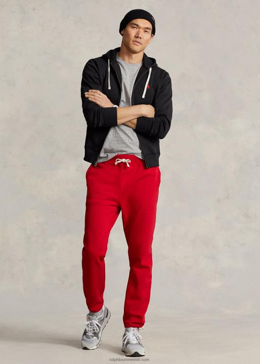 Ralph Lauren mehed fliisist dressipüksid PR0V552 2000 rubla punane