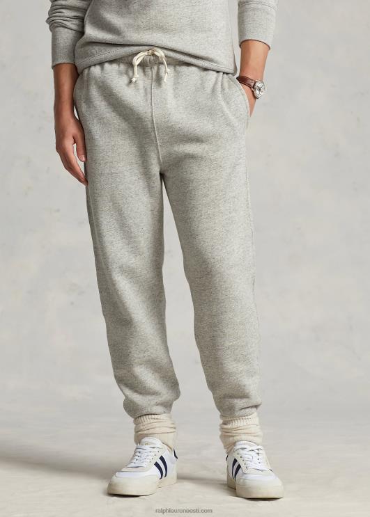 Ralph Lauren mehed rõivavärviga fliisist dressipüksid PR0V8632 loft kanarbik