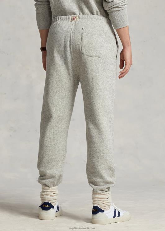 Ralph Lauren mehed rõivavärviga fliisist dressipüksid PR0V8632 loft kanarbik