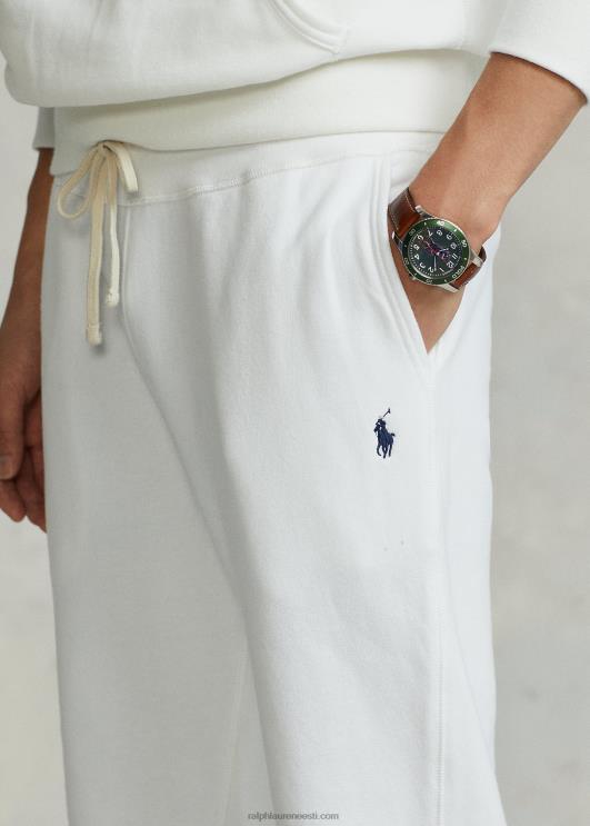 Ralph Lauren mehed rl fliisist dressipüksid PR0V428 valge