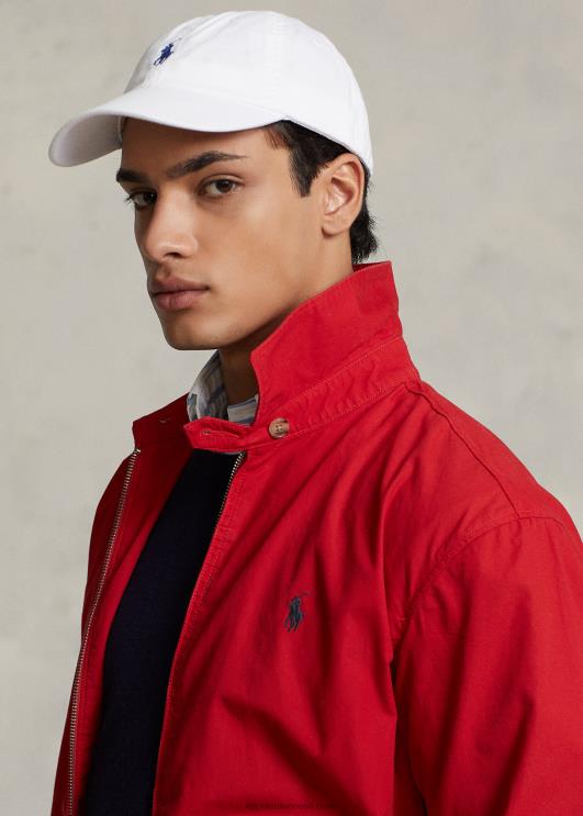 Ralph Lauren mehed bayport poplin jope PR0V1106 Rl 2000 punane